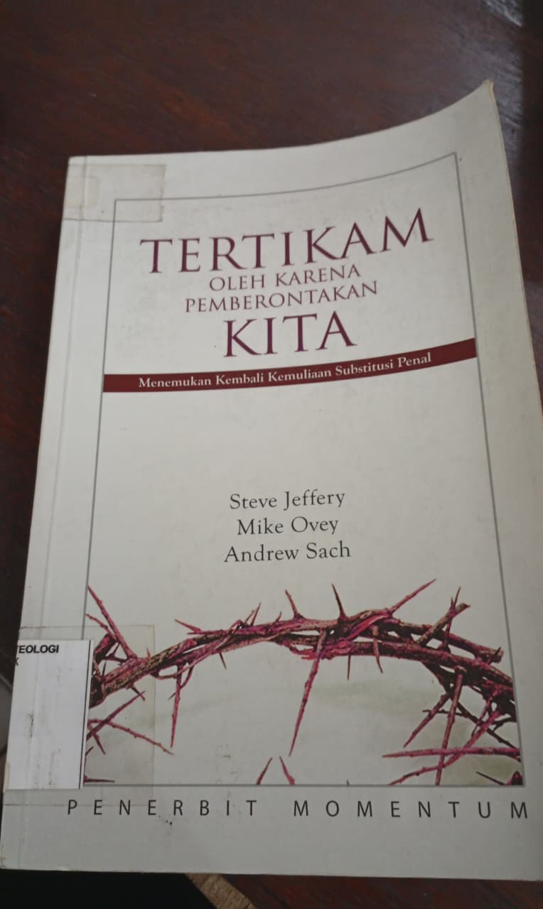 Cover buku tertikam oleh karena pemberontakan Kita