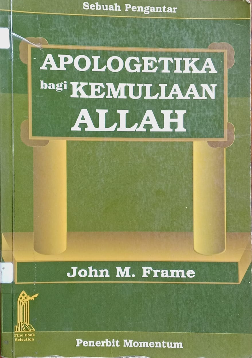 Cover buku APOLOGETIKA bagi KEMULIAAN ALLAH