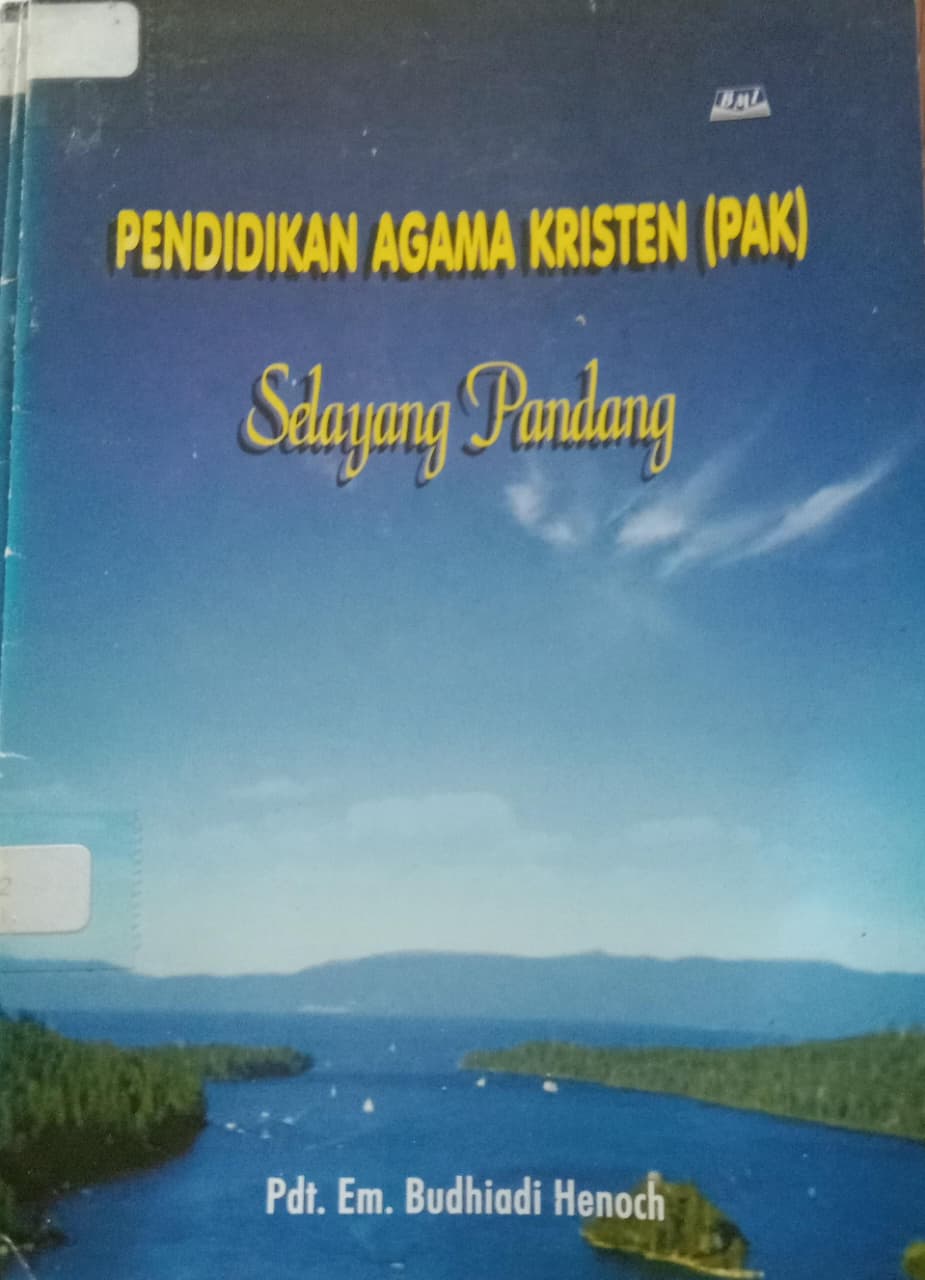 Cover buku Pendidikan Agama Kristen (PAK) Selayang Pandang