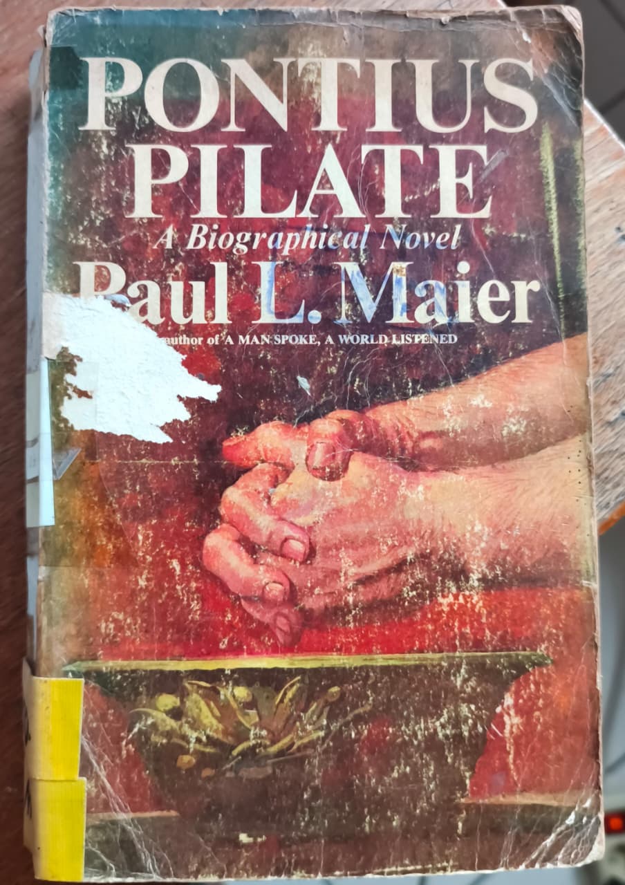 Cover buku POINTUS PILATE A Biographical Novel