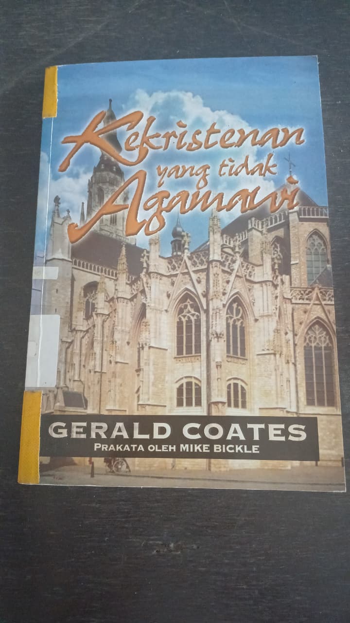 Cover buku Kekristenan yang tidak Agamawi