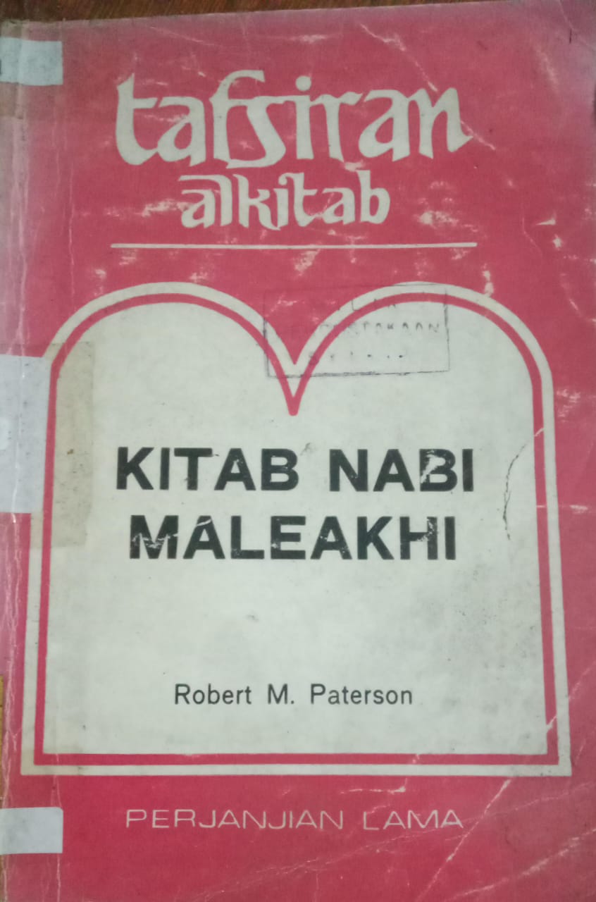 Cover buku TAFSIRAN ALKITAB NABI MALEAKHI