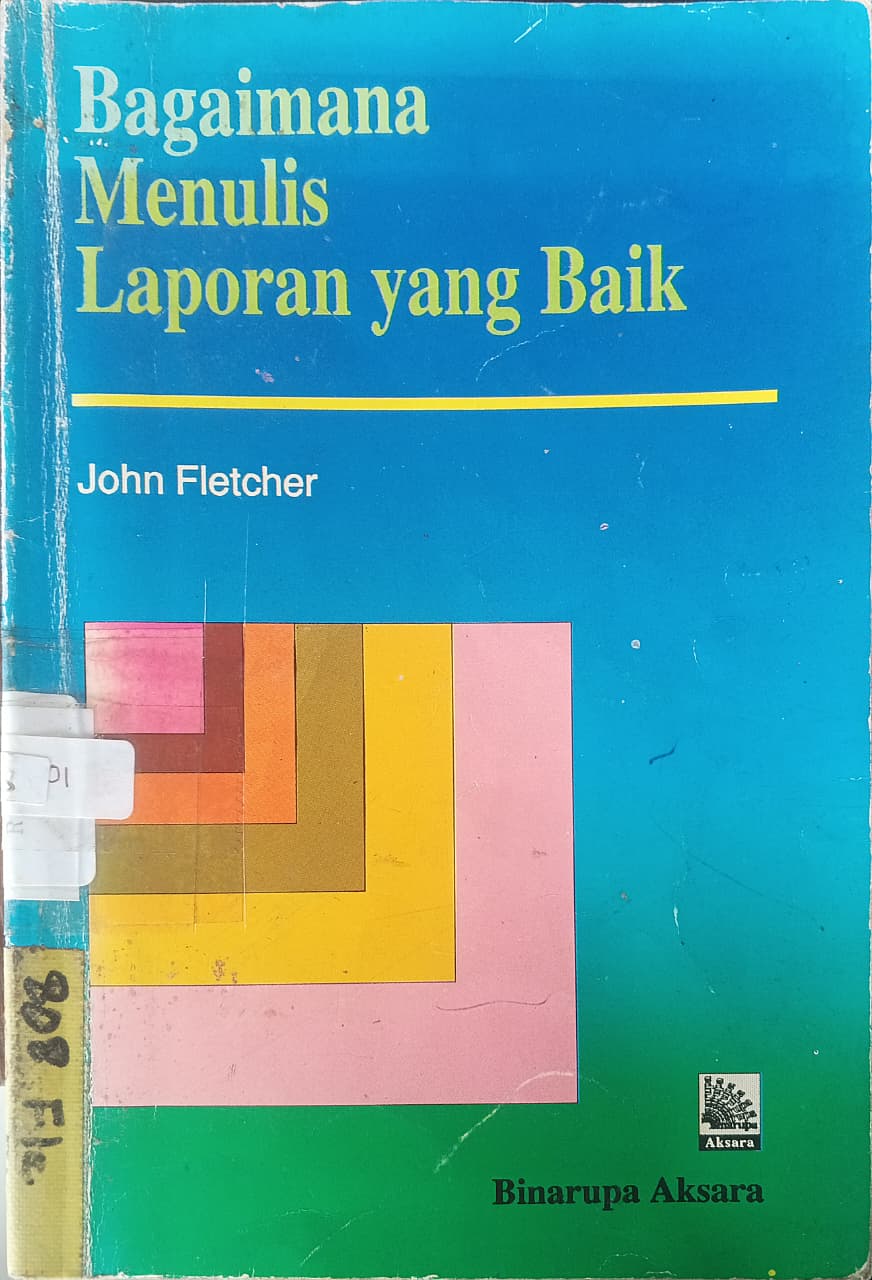 Cover buku Bagaimana Menulis Laporan yang Baik
