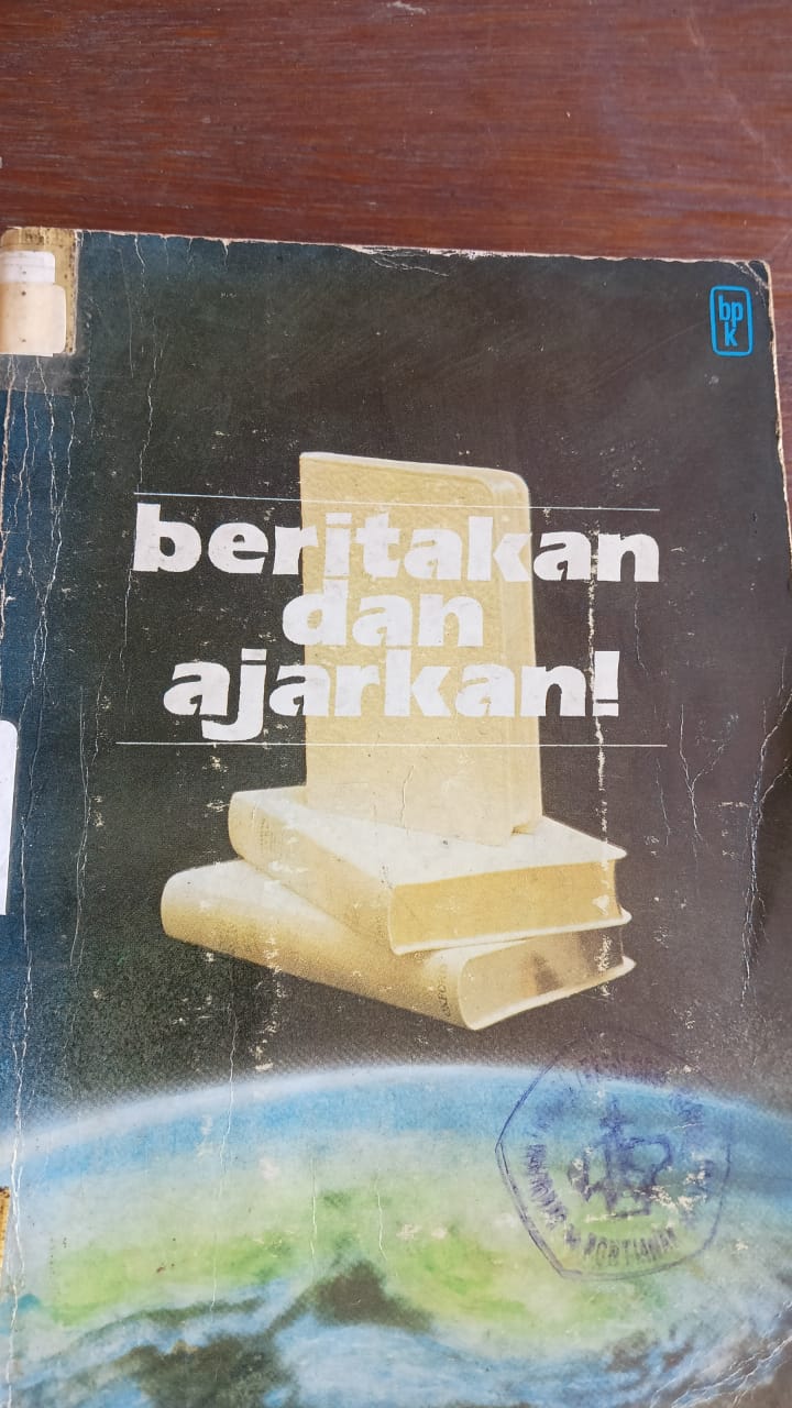 Cover buku Beritakan dan ajarkan