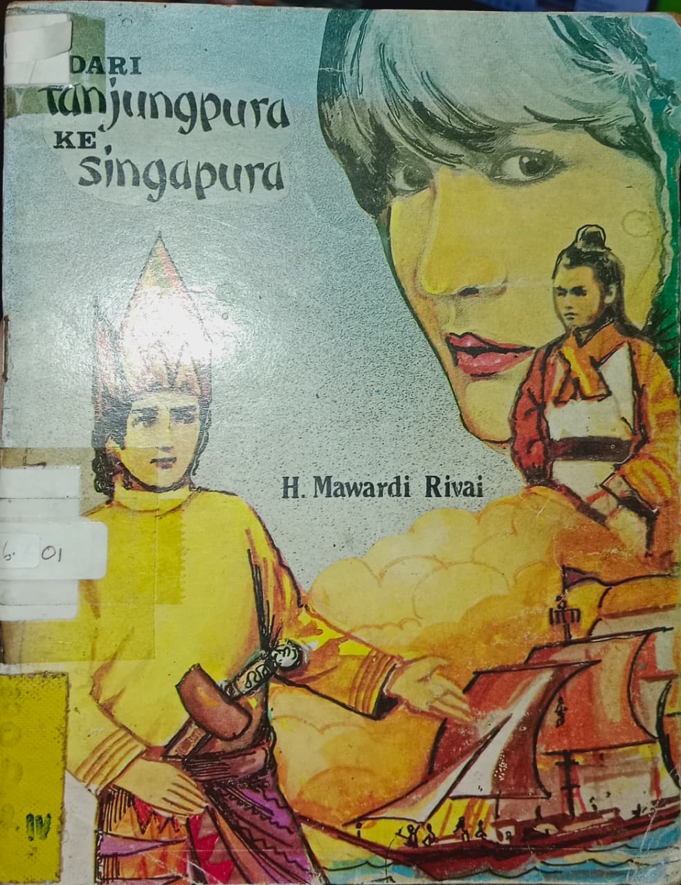 Cover buku DARI tanjungpura KE Singapura