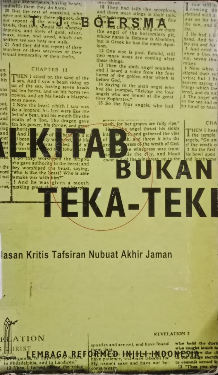 Cover buku ALKITAB BUKAN TEKA-TEKI