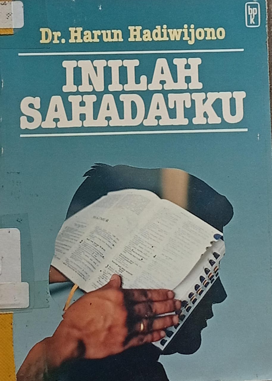 Cover buku Inilah Sahadatku