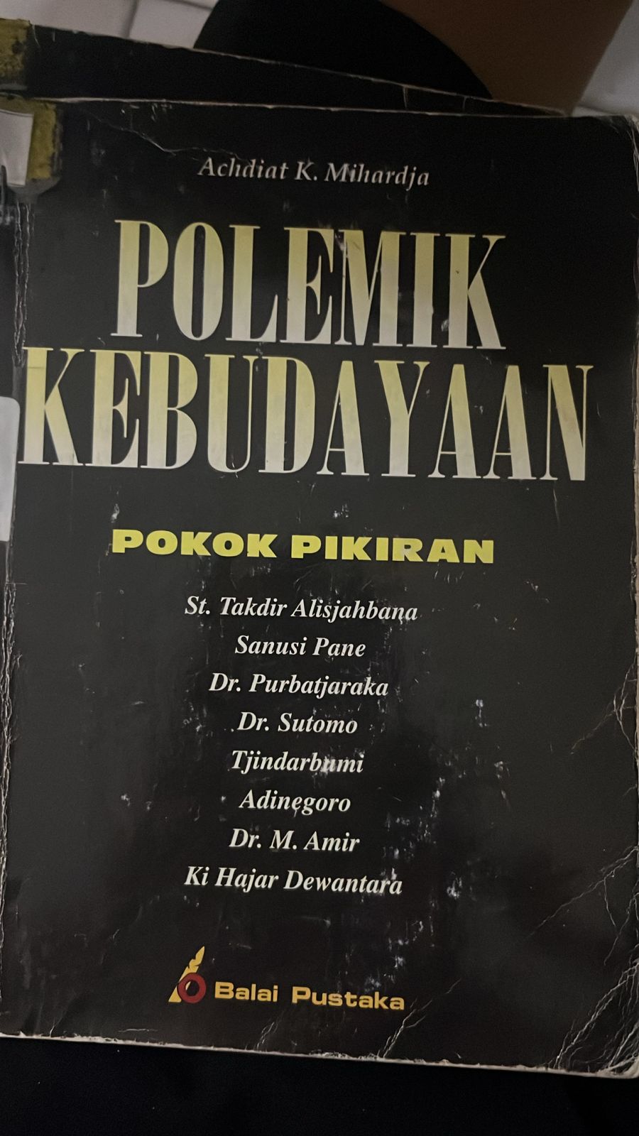 Cover buku Polemik Kebudayaan