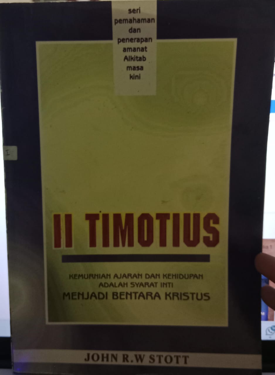 Cover buku II Timotius