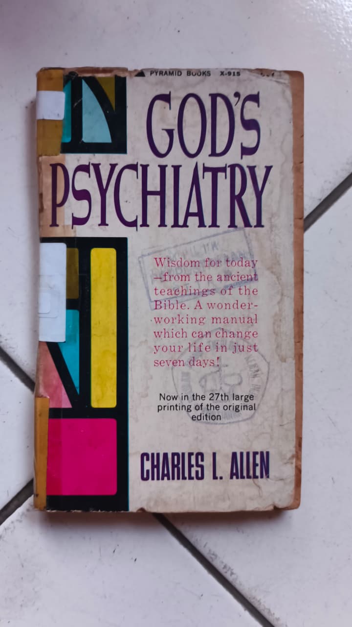 Cover buku God's Psychiatry