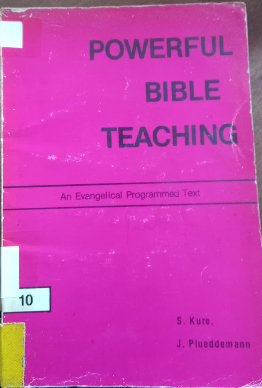 Cover buku POWERFUL BIBLE TEACHING