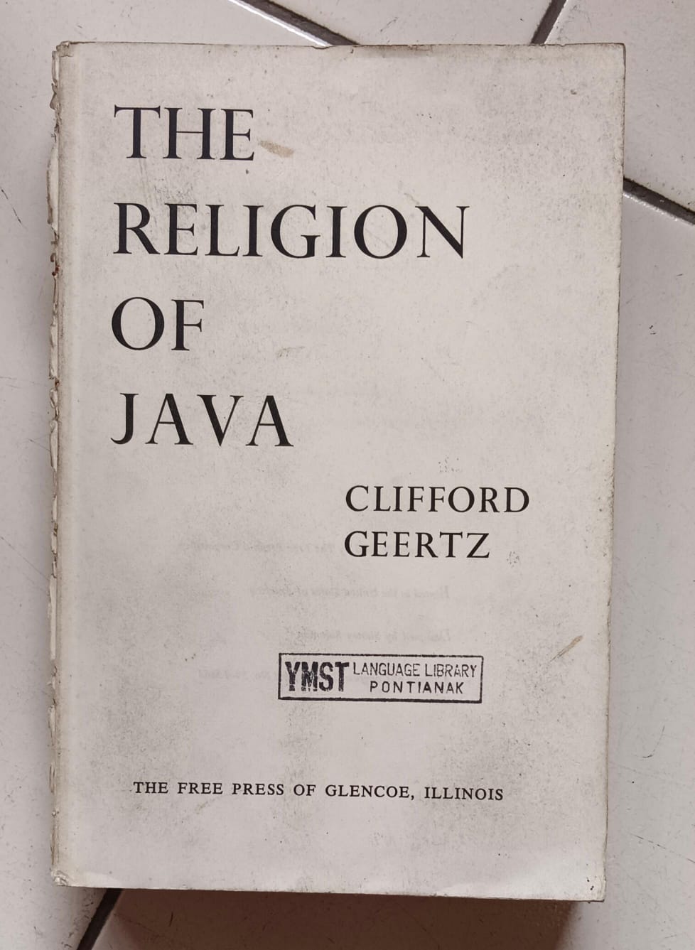 Cover buku THE RELIGION OF JAVA
