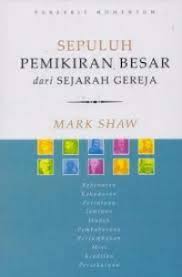 Cover buku Sepuluh Pemikiran Besar dari Sejarah Gereja