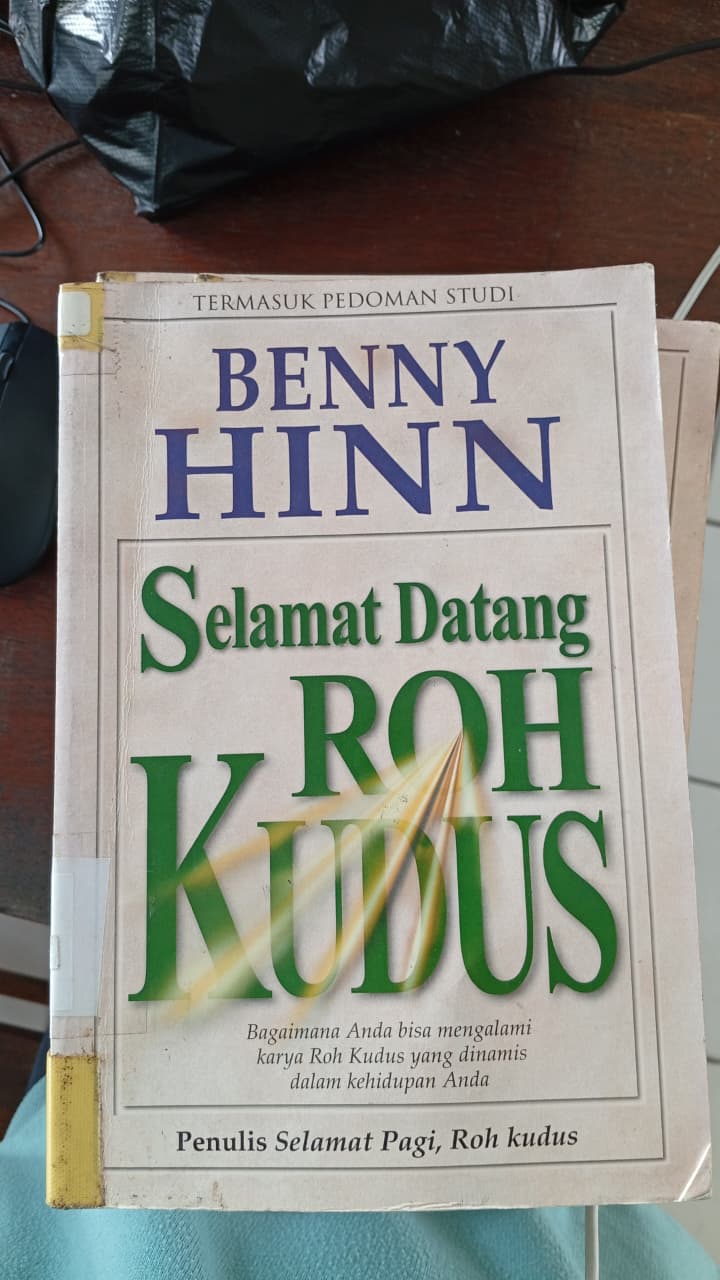 Cover buku Selamat Datang Roh Kudus