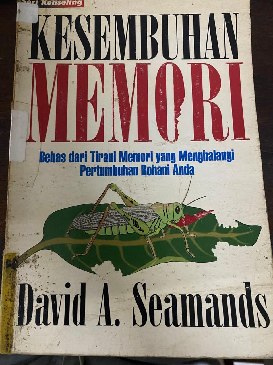 Cover buku Kesembuhan Memori