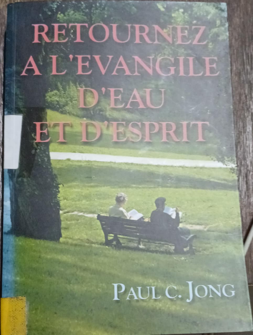 Cover buku RETOURNEZ AL'EVANGILE D'EAU ET D'ESPRIT