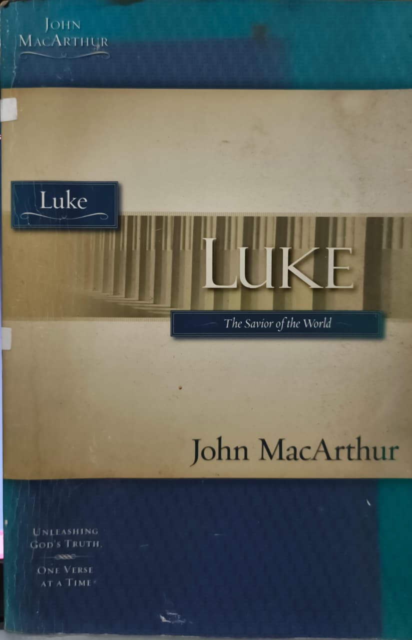 Cover buku LUKE The Savior of the World