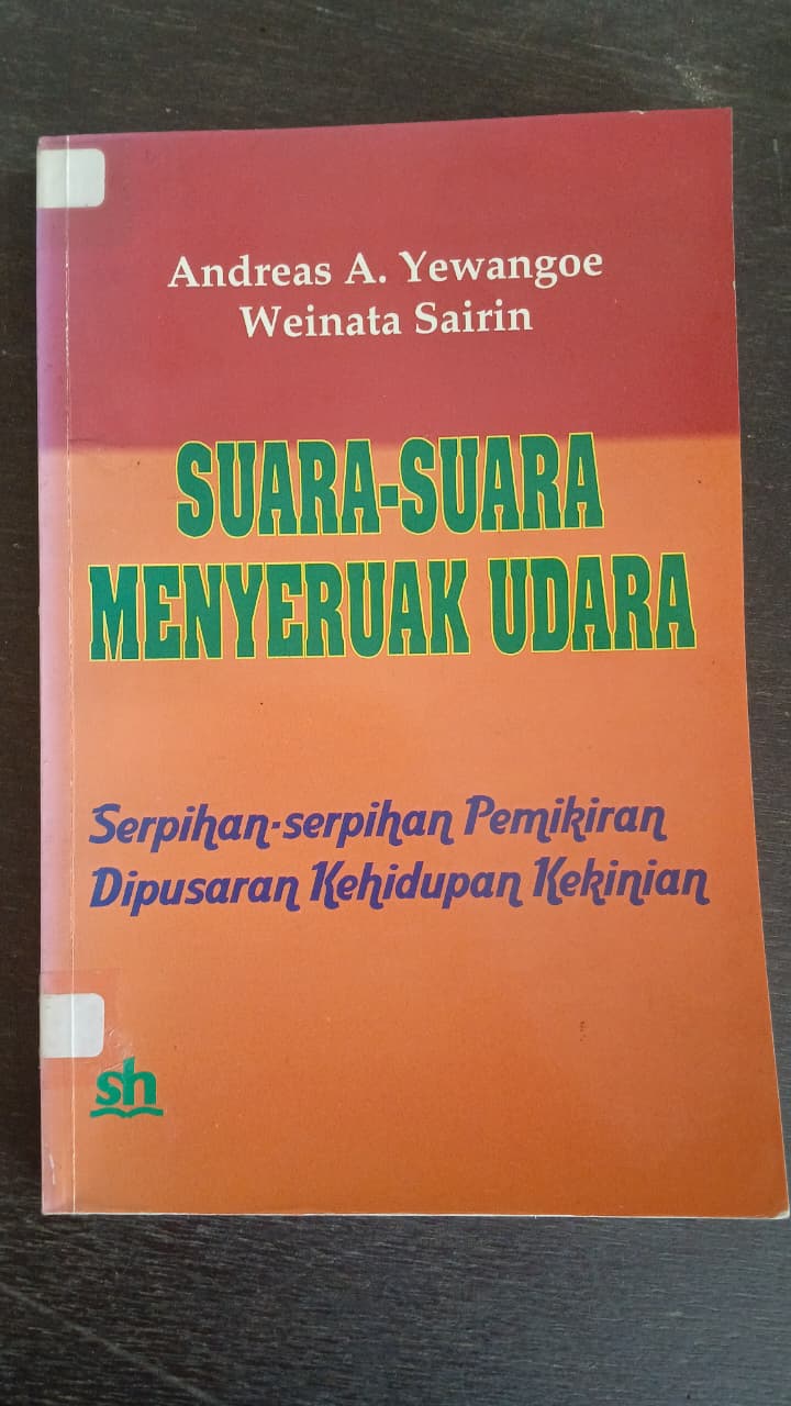 Cover buku SUARA-SUARA MENYERUAK UDARA