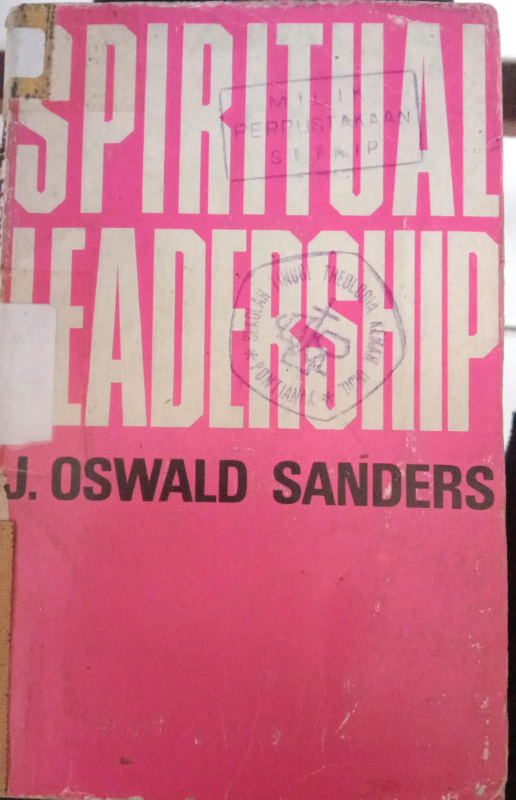 Cover buku Spritual Leadership
