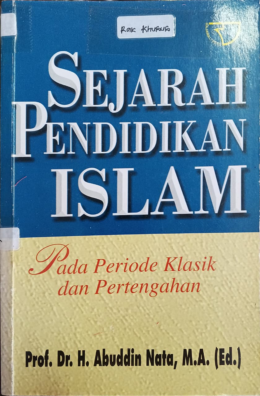 Cover buku SEJARAH PENDIDIKAN ISLAM