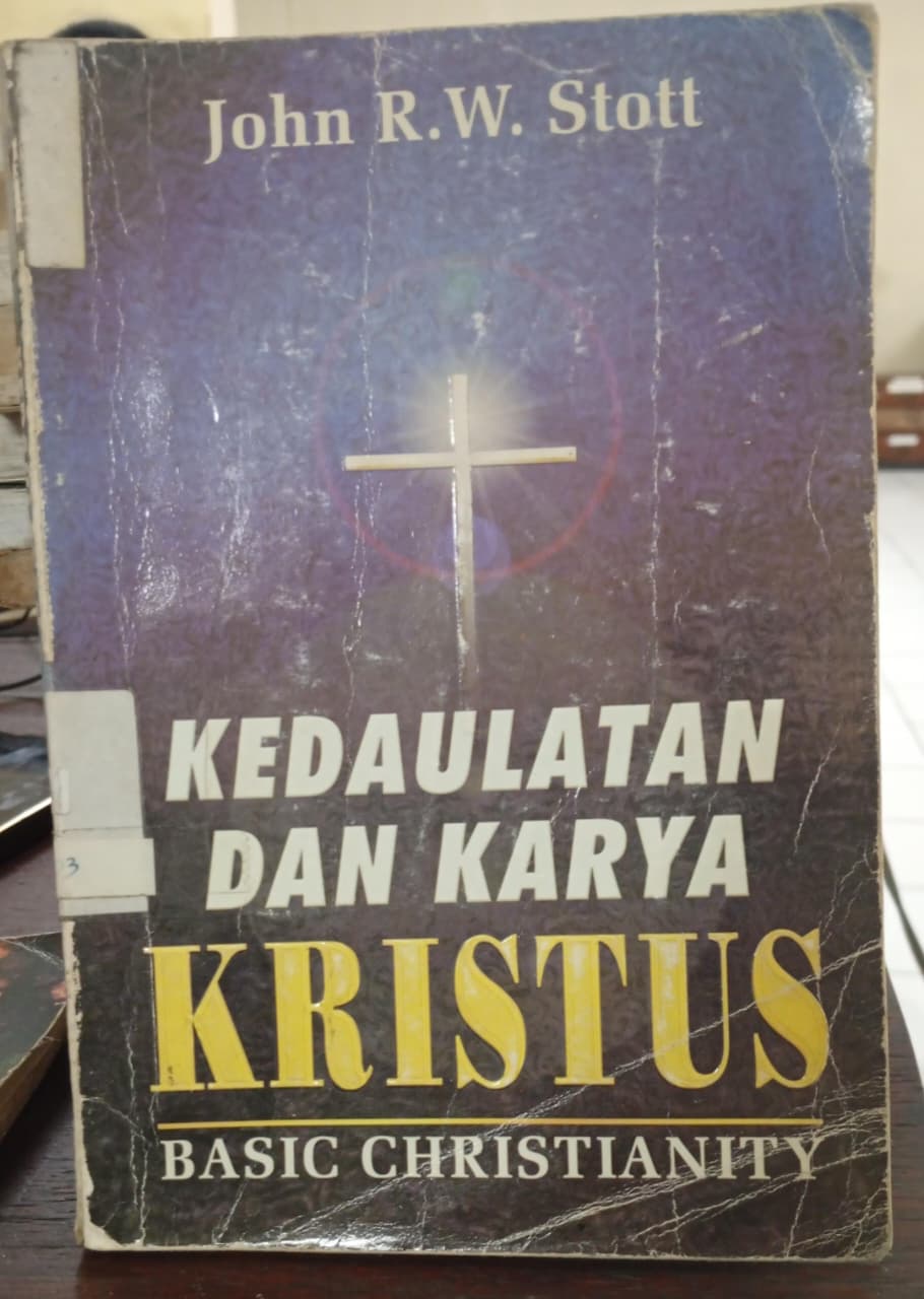 Cover buku kedaulatan dan karya Kristus