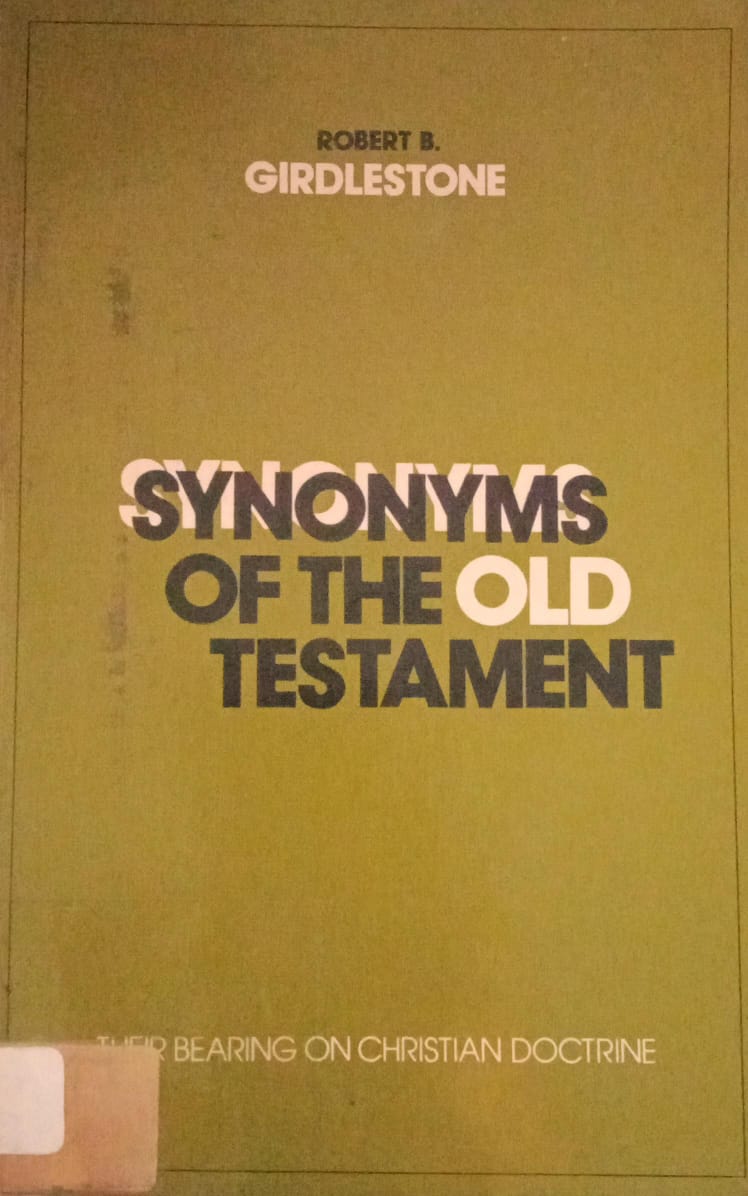 Cover buku Synonyms Of The Old Testament