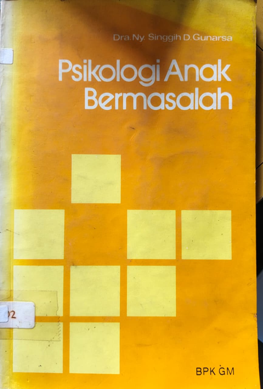 Cover buku Psikologi Anak Bermasalah