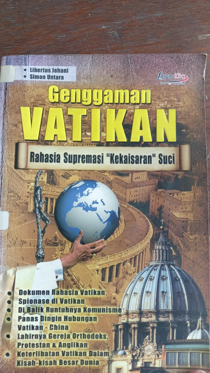 Cover buku Genggaman Vatikan