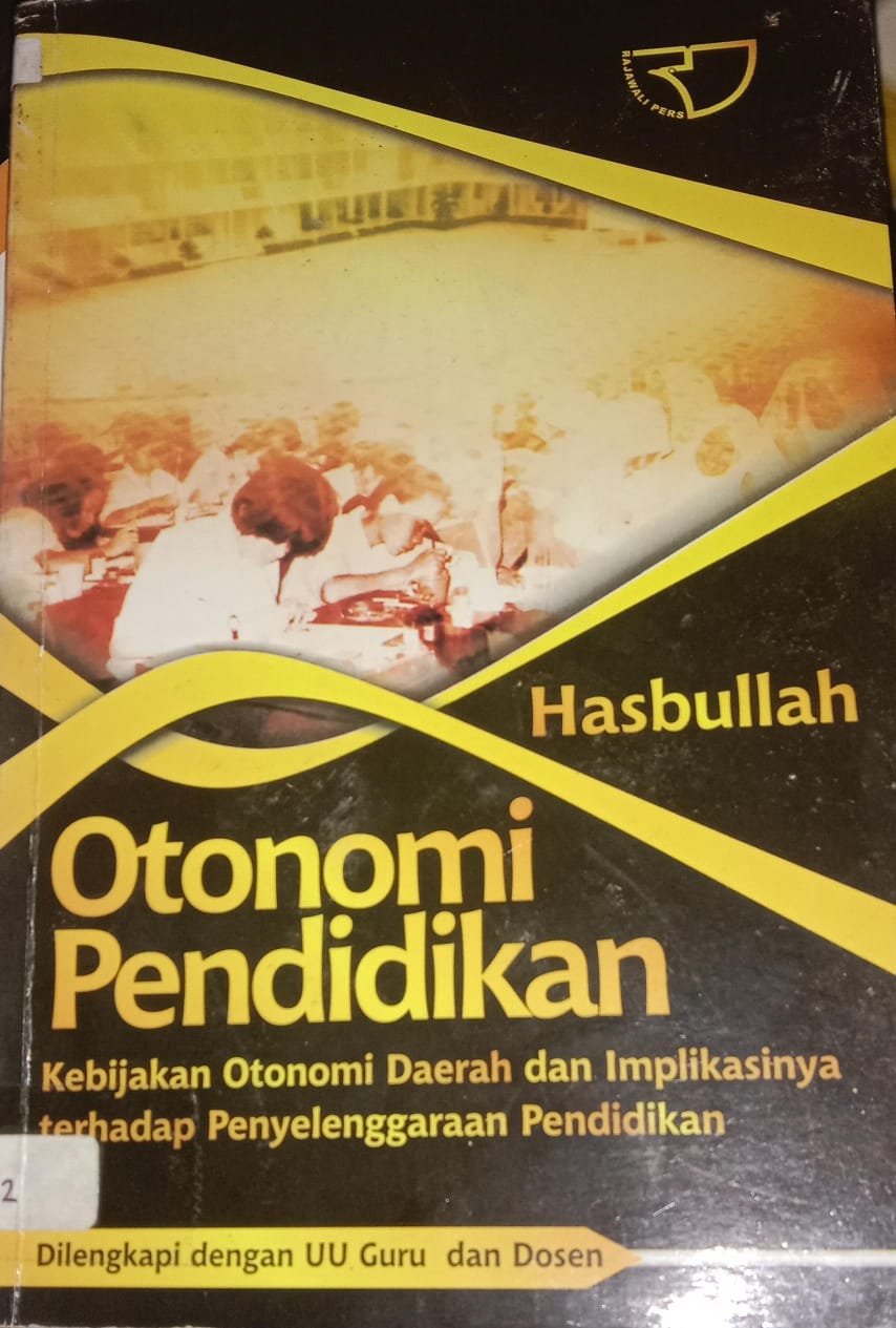 Cover buku Otonomi Pendidikan