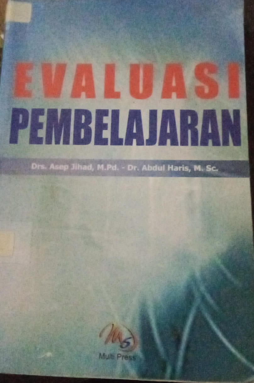 Cover buku EVALUASI PEMBELAJARAN