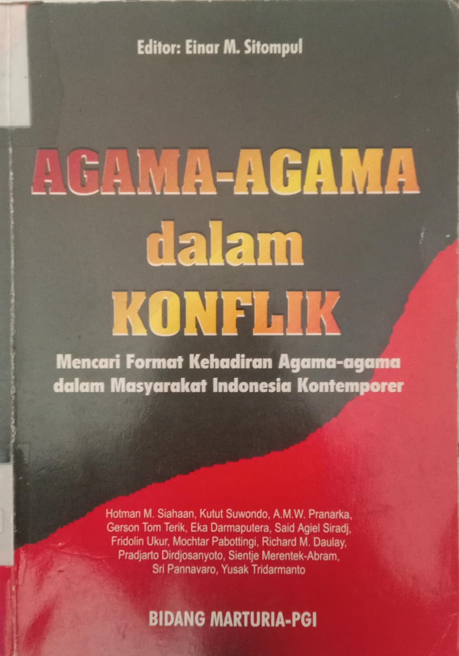 Cover buku AGAMA AGAMA DALAM KONFLIK