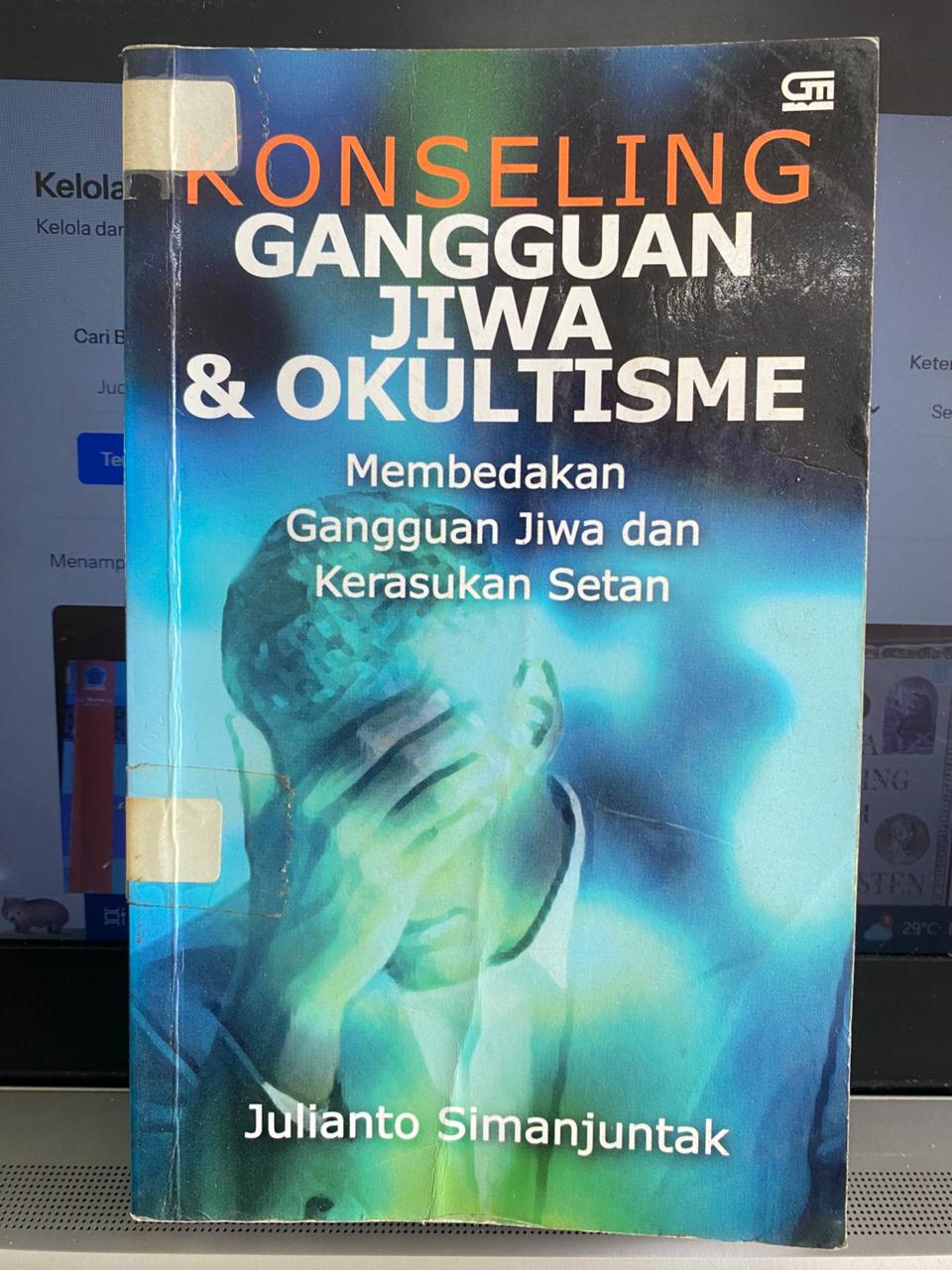 Cover buku Konseling Gangguan Jiwa & Okultisme